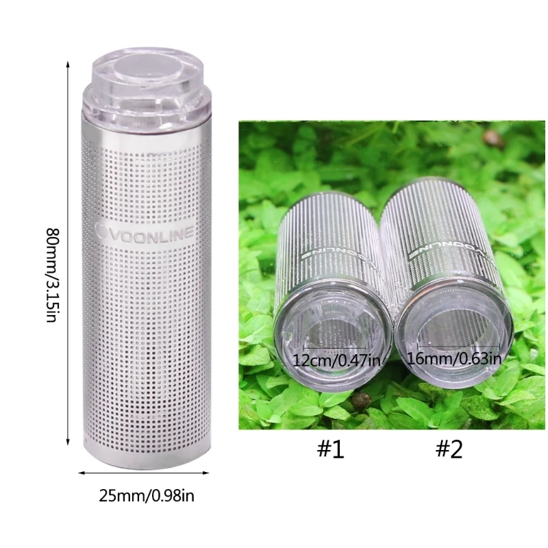 Aquariums Water Filter Stainless Steel Mini Mesh Guard Media Cover Accessories Fish Tanks Filter Inflow Frame