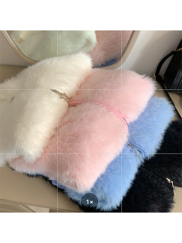 하라주쿠 한국 여성 가디건, 지퍼 후드, 아늑한 플러시 따뜻한 스웨터, 시크하고 달콤한 심플 아우터, 갸루 모리 걸 스타일, 가을