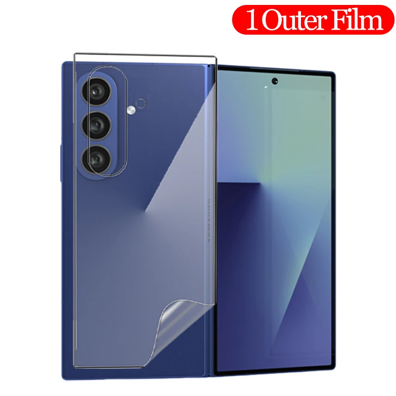 Premium Hydrogel Film Cover for Front and Back Screens - Enhanced Protective Film for Foldable Devices