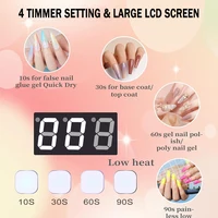 96W Mirror Feflective Nail Lamp with Metal Base Cordless Manicure Dryer Wireless UV Light for Nails Rechargeable Nail UV Lamp 2