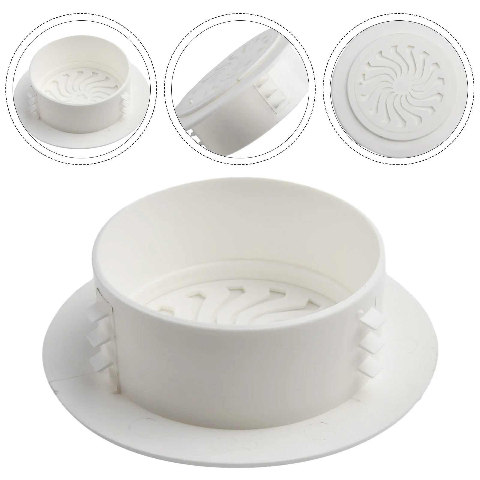 1Pc Plastic Cover Air Conditioner Hole Cover Ventilation Grille Wall Hole Decorate Cover Air Conditioner Hole Decorative Cover