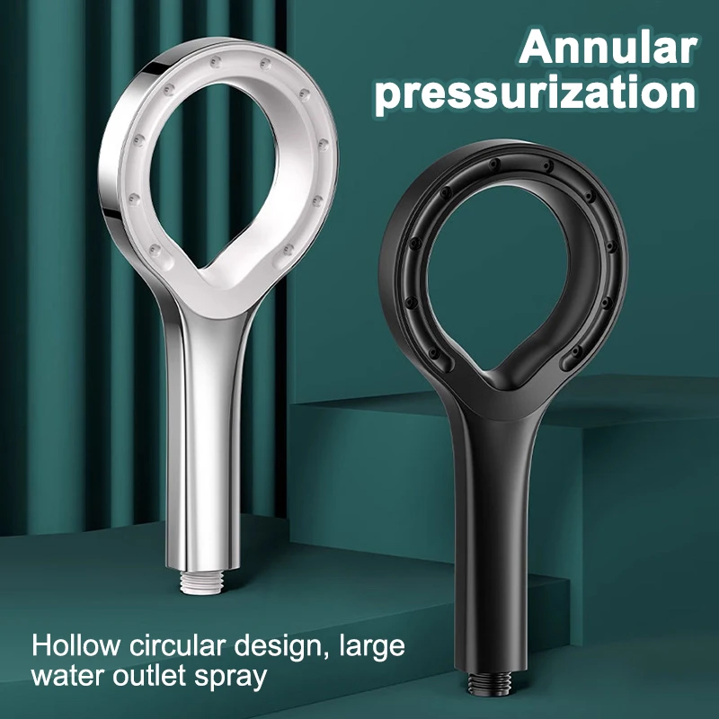 Description Picture 2 of itemHigh Pressure Handheld Shower Head Powerful Shower Spray Sets Home Bathroom Rain Shower Mixer Bathroom Accessories
