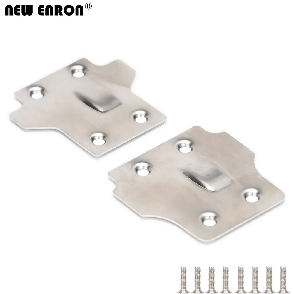 NEUE ENRON Edelstahl-Unterfahrschutzplatte vorne und hinten für 1/8 RC ARRMA 6S Kraton ARA 320570
