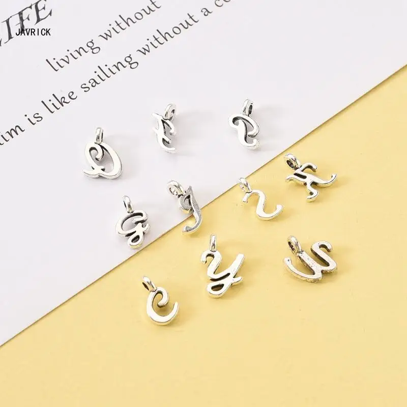 

ABC Mini A-Z Letter Pendant for personalized Jewelry Making Letter Set