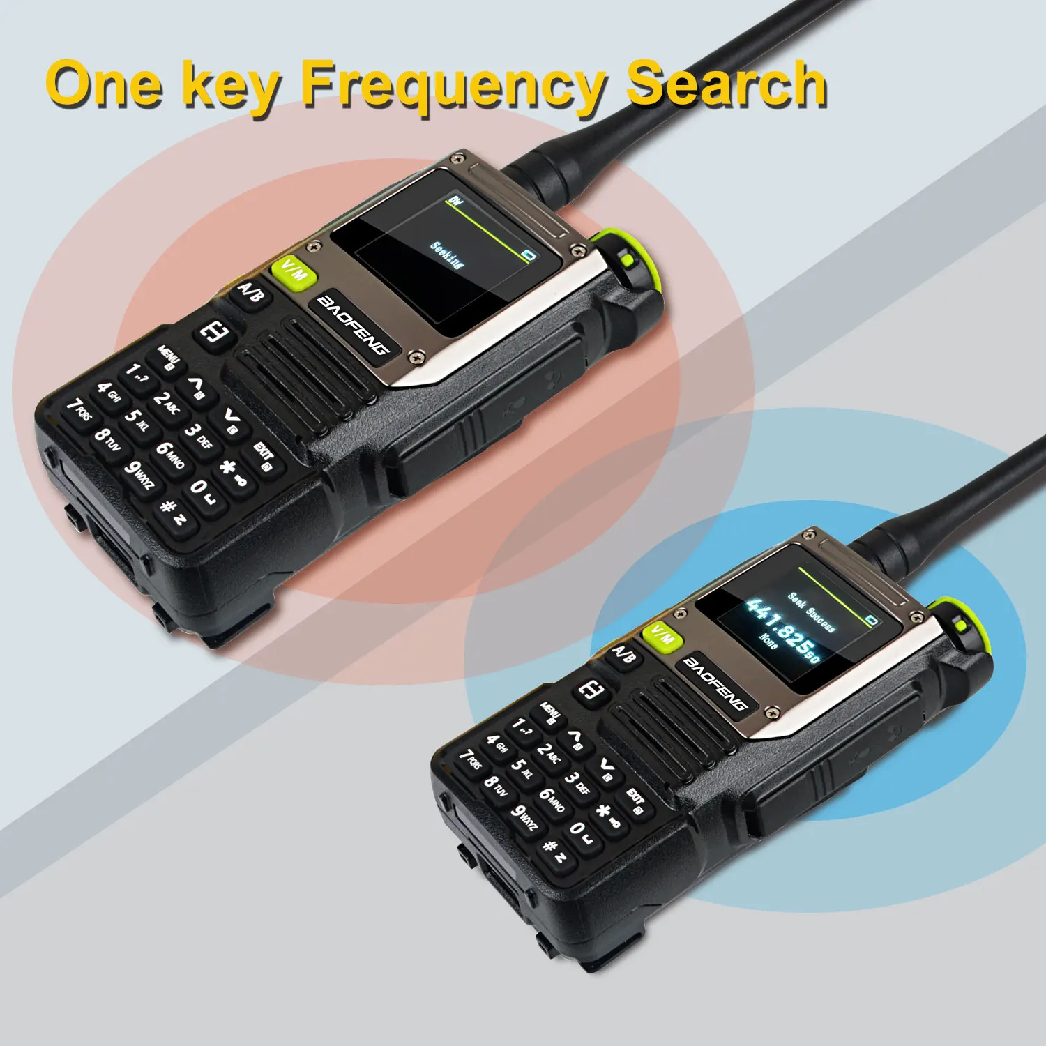 Baofeng K61 PRO K61pro 65-600MHz Multi-Band 640Ch Scrambler Dual Watch Frequency Sweep Amateur FM VOX Walkie Talkie 5