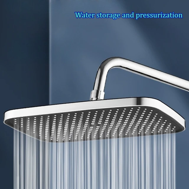 ชุดฝักบัวเพิ่มแรงดันน้ำ ฝักบัวอาบน้ำแบบมือถือ ฝักบัวซิลิโคนเพิ่มแรงดันน้ำ 1