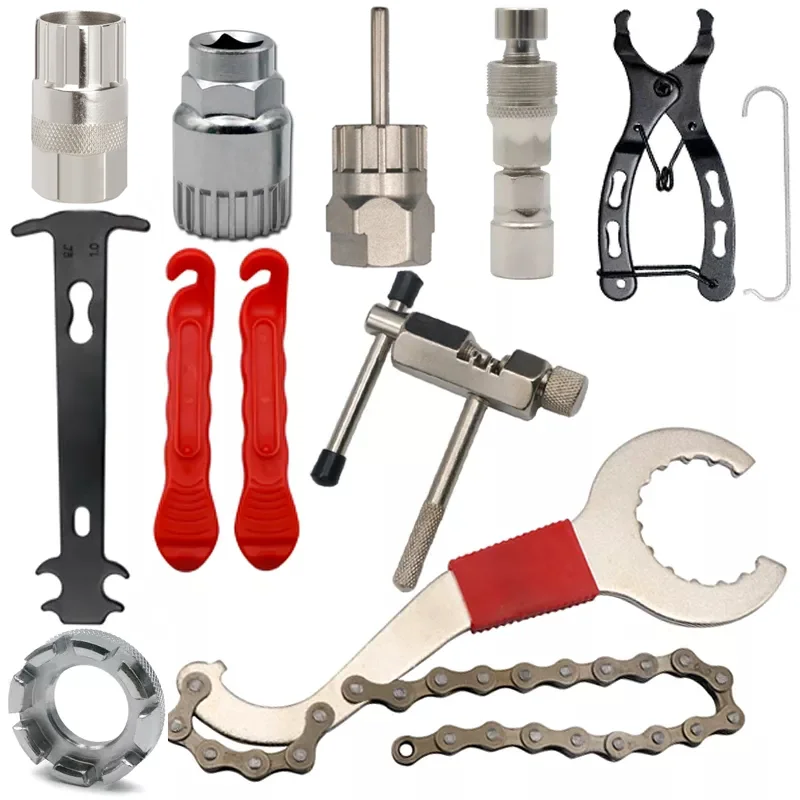 Bicycle Repair Tool Kits Flywheel Removal Chain Breaker Cutter Bike