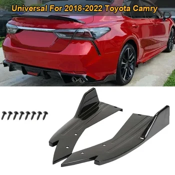 Rear Bumper Canard Splitters with Guard Protection – Toyota Camry 2018-2022 (48cm / 18.75 inches)