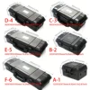 6 Sizes Black Hard Shell PP Carrying Toolbox Shockproof Portable Toolbox Secure Tools Safety Instrument Tool Storage Case 5