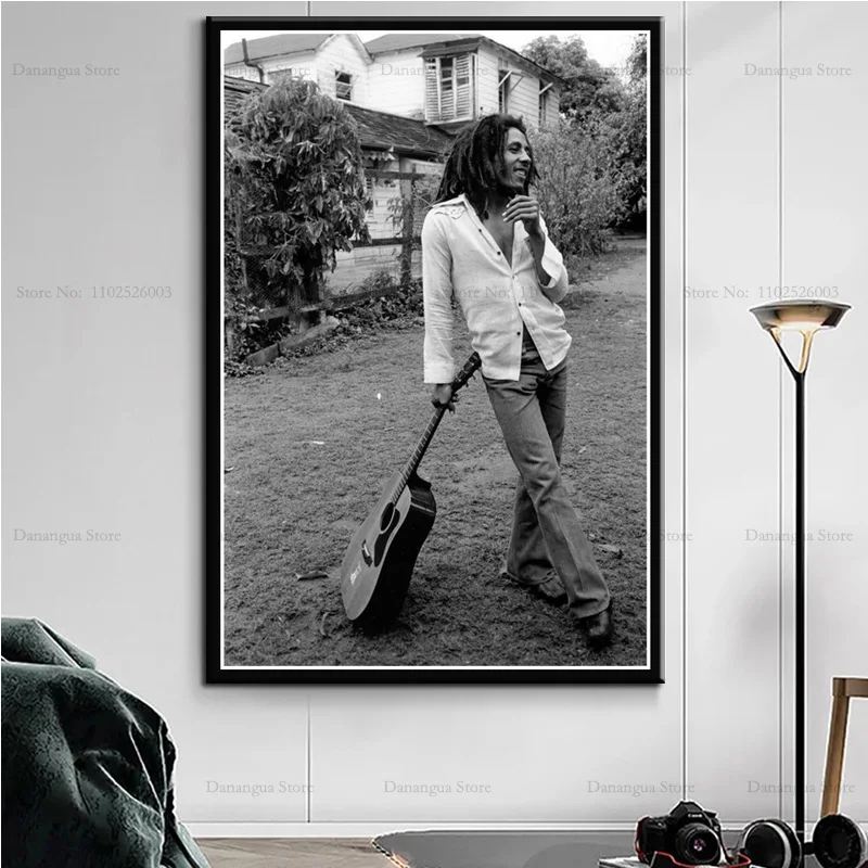 ボブマーリー bob marley 特大ポスター 額入り レゲエ 93✕63cm