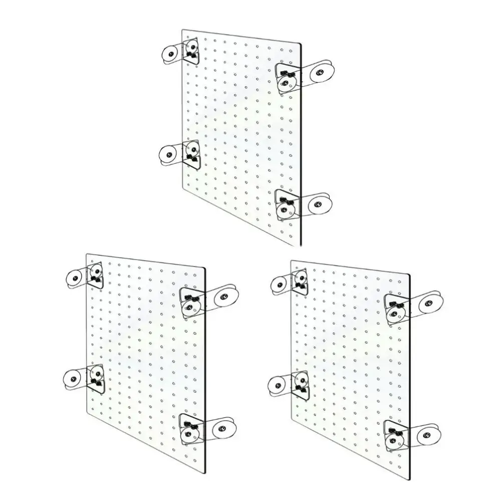 Aquarium Divider Board Acrylic Fish Tank Isolation Plate Bendable Cuttable 3mm Hole 1mm Thickness