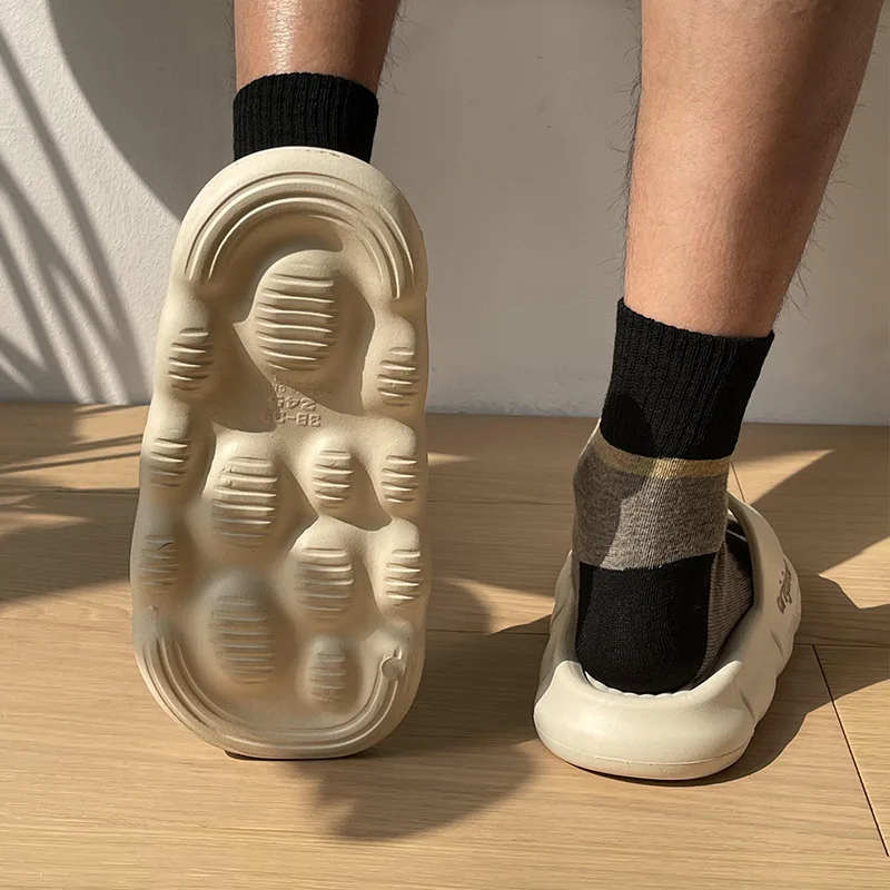 Original Women Summer Slides Thick Platform Men Summer Beach Soft Sole EVA Cloud Slides Sandals Woman Non Slip Bathroom Slippers