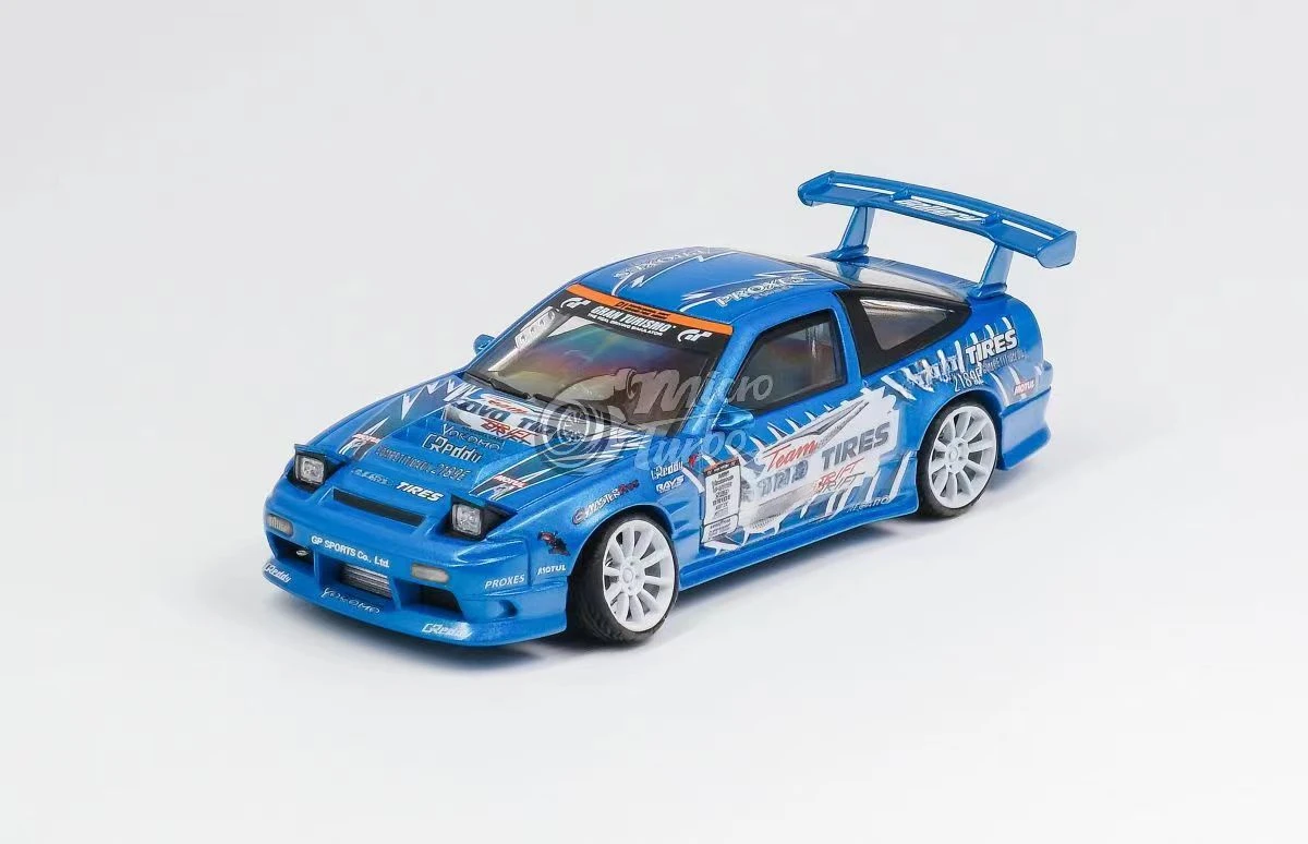 ミニカー Toyo Tires 180SX 1/64 Micro Turbo MICRO TURBO 1:64 Nissan 180SX Toyo Tires Drift – AUSSIE diecast