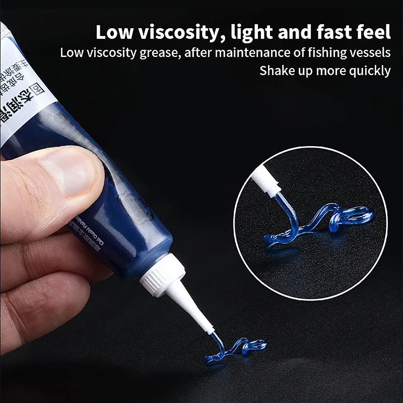 Premium Fishing Reel Lubricant and Protective Grease - Maintenance Oil for Smooth Gear Performance