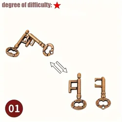 Timeless Metal Puzzle Toy - Challenging Educational Gift for Holidays and Birthdays (1)