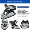 Adjustable Cervical Collar, Neck Brace Support Orthosis, Fixable Neck Posture Corrector, Pain Relief, Traction Spine Alignment 6