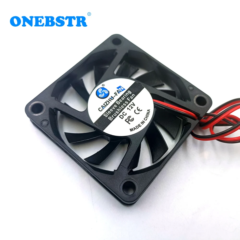 6010 브러시리스 팬 DC 5V 12V 24V 60X60X10mm 컴퓨터 PC CPU 케이스 슬리브 베어링 냉각 팬 6cm 60mm 쿨러 팬 핫 세일