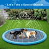S535911d914a94e9abe284856c31eb0ber.jpg Dog Swimming Pool Pet Inflatable Spray Mat Dog Cooling Pad Outdoor Dog Interactive Fountain Toy Pet Sprinkler Pad