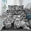 Vinland Saga Retro Duvet Cover Set King Queen Double Full Twin Single Size Bed Linen Set 3