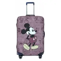 Mickey Mouse Funny Suitcase Cover Cruise Trip Vacation Elastic Luggage Supplies Protector 2