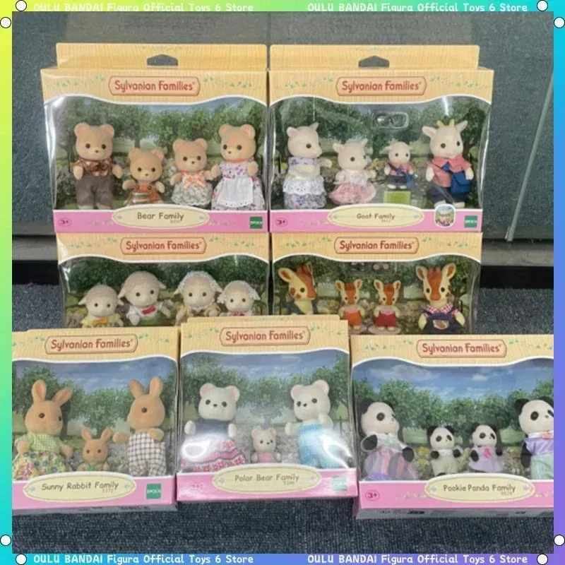 

Фигурки героев мультфильма «фигурки семьи», кинкгэ, кролик, панда, мианшань, овечка, жираф, семейная кукла, украшение для Хэллоуина, Подарочная игрушка