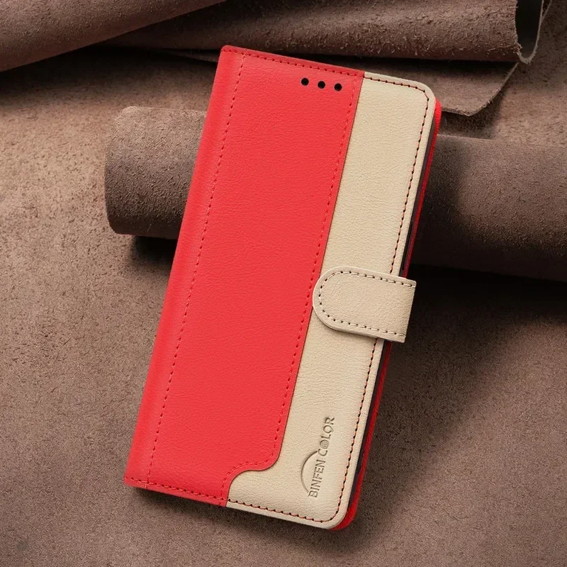 Premium RFID Leather Wallet Phone Case with Enhanced Security Protection