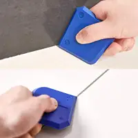 4pcs Silicone Glass Cement Scraper Sealant Grout Remover Tool Home Finishing Caulking Tools Home Cleaning Hand Spatula Tool
