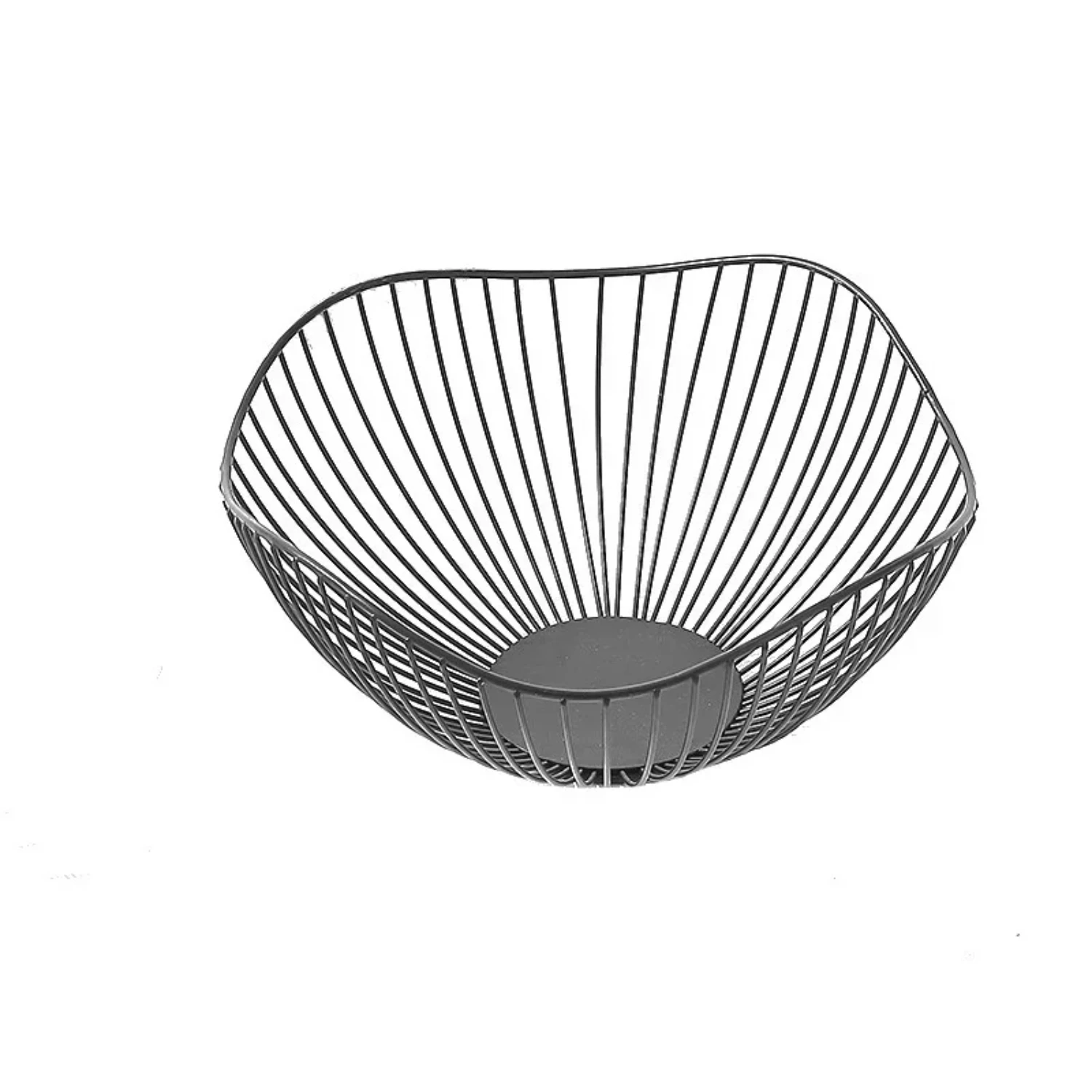 Simple Modern Iron Fruit Basket Fruit Container Bowl Creative Snacks Bread Drain Basket Table Snacks Display Tray