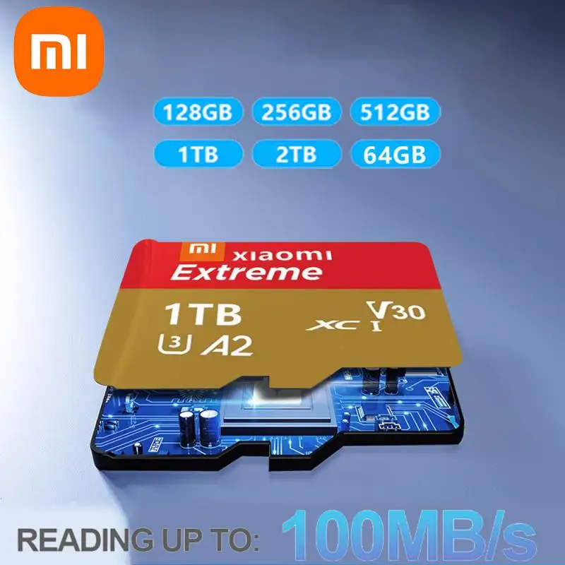 Xiaomi Memory Card 2TB 256GB Mini SD/TF Cards High Speed Micro Class 10 64GB 128GB 512GB Extreme Pro Flash Video Card