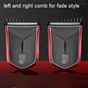 Washable Electric Self Service Hair Trimmer Self-Cut Haircut Kit Fade Style Clipper For Men Width Cutter Blade Bald Head Shaver 2