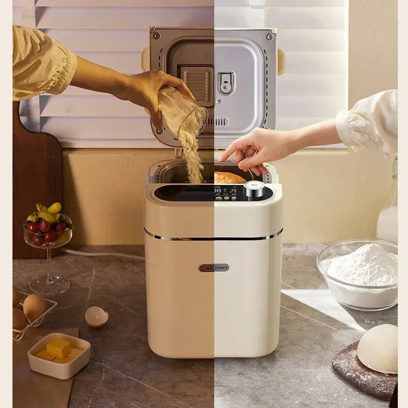 Hauswirt صانع الخبز 220 فولت محمصة أوتوماتيكية متع...