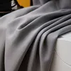 Modern Gray Blackout Curtains for Living Room Solid Thick Colth Curtain For Bedroom The Kitchen For Curtains Drapes Shading 90% 2