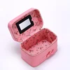 Cute Bow Storage Case Girls Cosmetic Box Large Capacity Home Desktop Organization Women Makeup Brush Cosmetic Tool Portable Kit 2