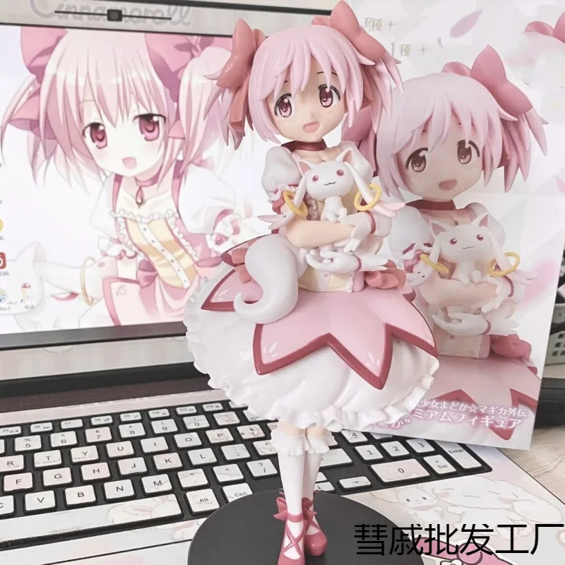 18cm Action Figure Puella Magi Madoka Magica Anime Figur Kaname Madoka Magic Girl Modell Dekor Statue Puppen Spielzeug Weihnachten geschenk