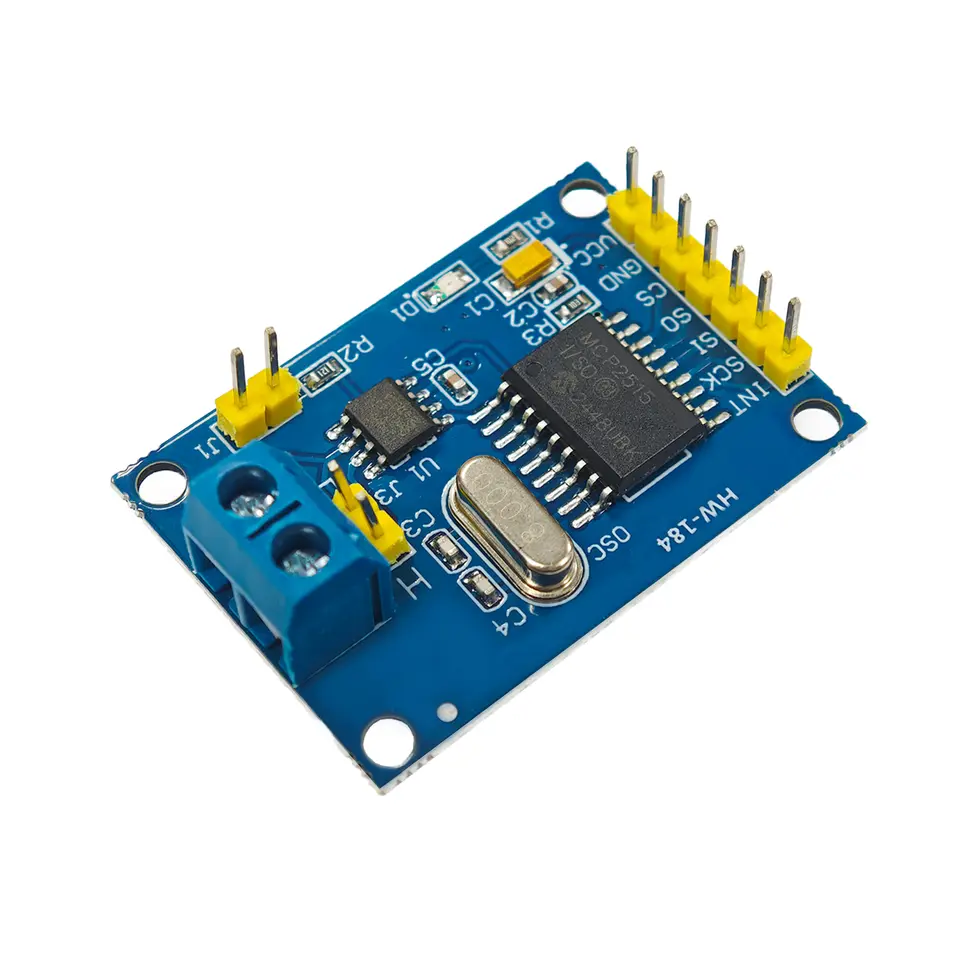 MCP2515 CAN Bus Module TJA1050 SPI Interface Receiver High Speed Industrial Grade for Arduino for STM32 for 51 MCU Automotive image 2