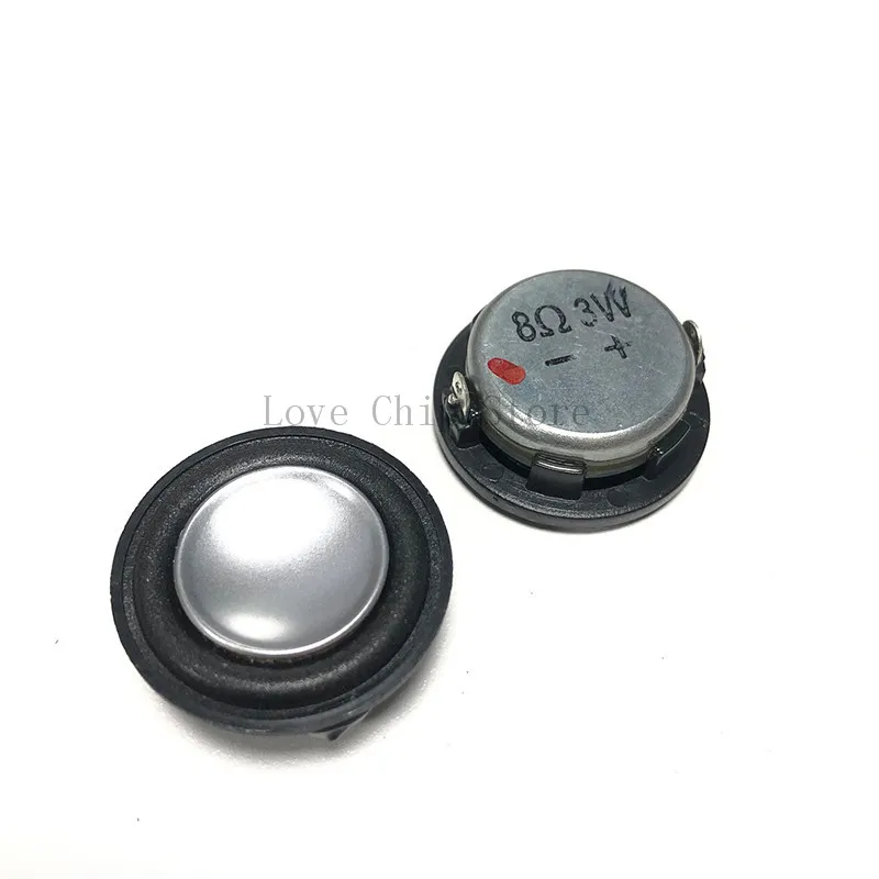 Mini Plug Speaker Mini Speaker 2Pcs 1 Inch Mini Sound Speaker 28MM 4 Ohms 8 Ohm 3W Full Range Audio Speaker Neodymium Loudspeaker DIY Home Theater