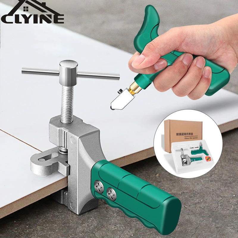 Diamond Glass Cutter Set Ceramic Tile Glass Breaking Pliers