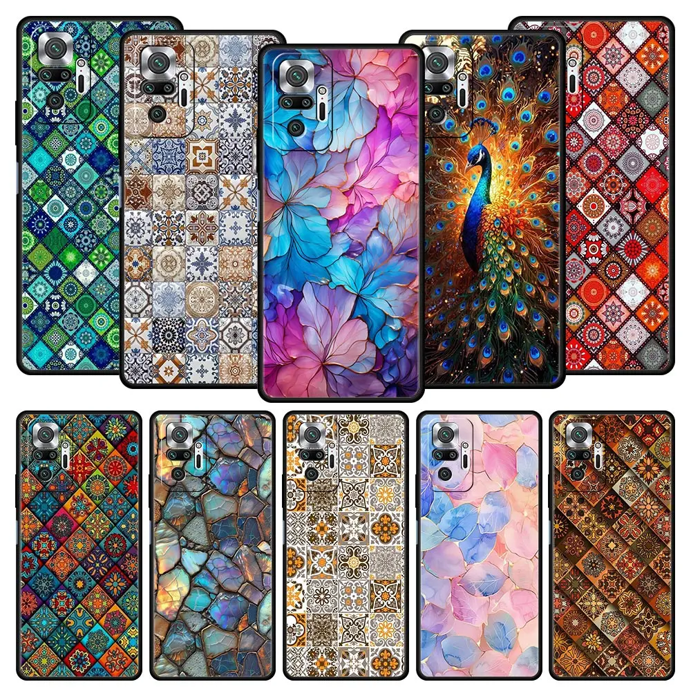Mandala Flower Totem Soft TPU Phone Case