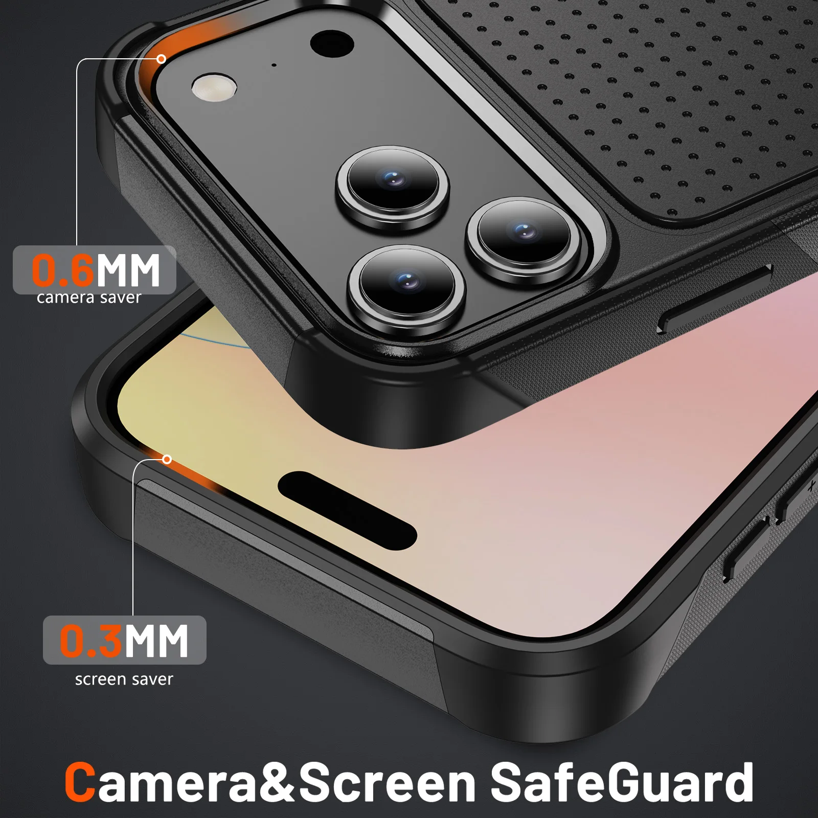 Enhanced Anti-Knock Heavy Protection Case