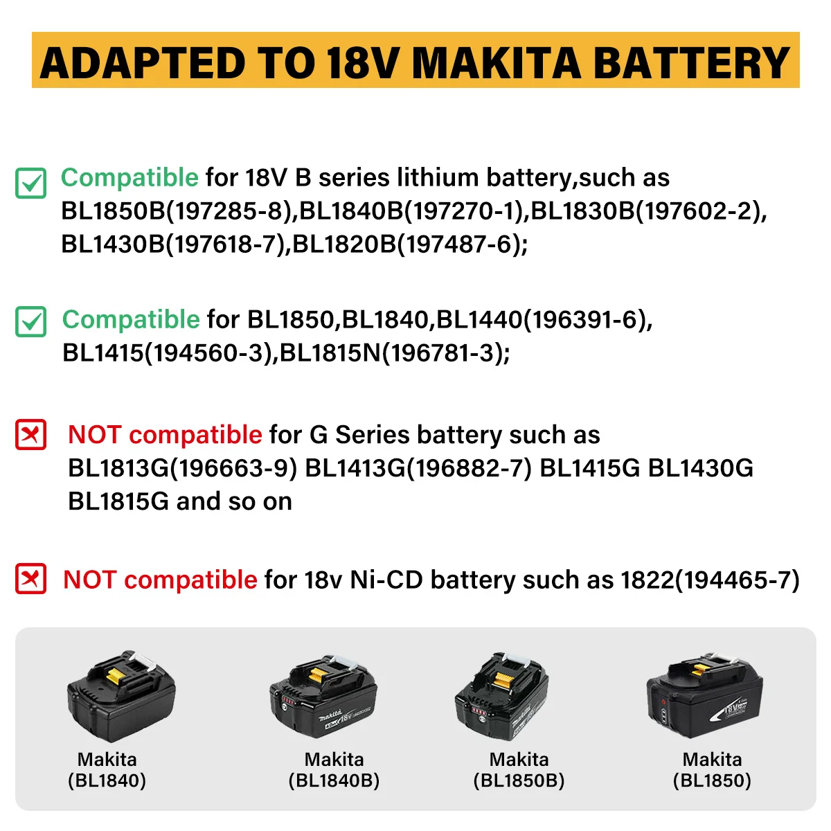 Drillpro 18V Electric Screwdriver 520N.m Brushless Cordless Screwdriver Impact Drill Impact Driver For Makita Battery images - 6