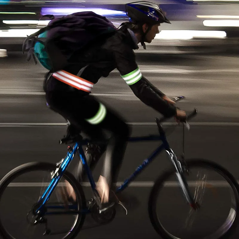 Reflective Safety Vest for Running Cycling Adjustable