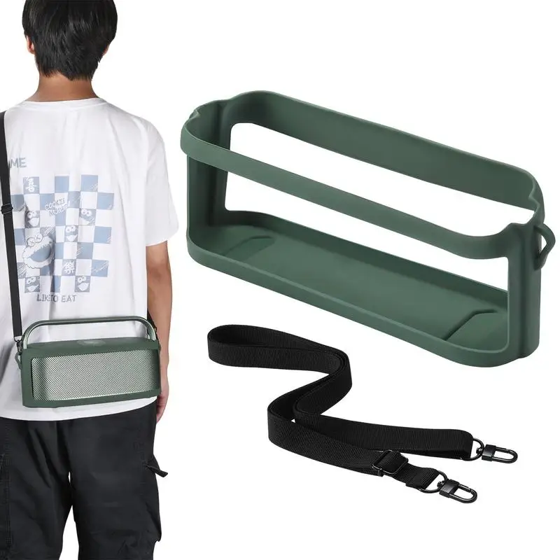 

Защитный чехол для динамика Soundcore Motion X600, пыленепроницаемый мягкий силиконовый защитный чехол с регулируемым ремешком