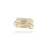 Stacking Engagement Band Rings For Women Plain Micro Paved 5A CZ Mix Color Multi Pieces Stack Full Finger Jewelry 1