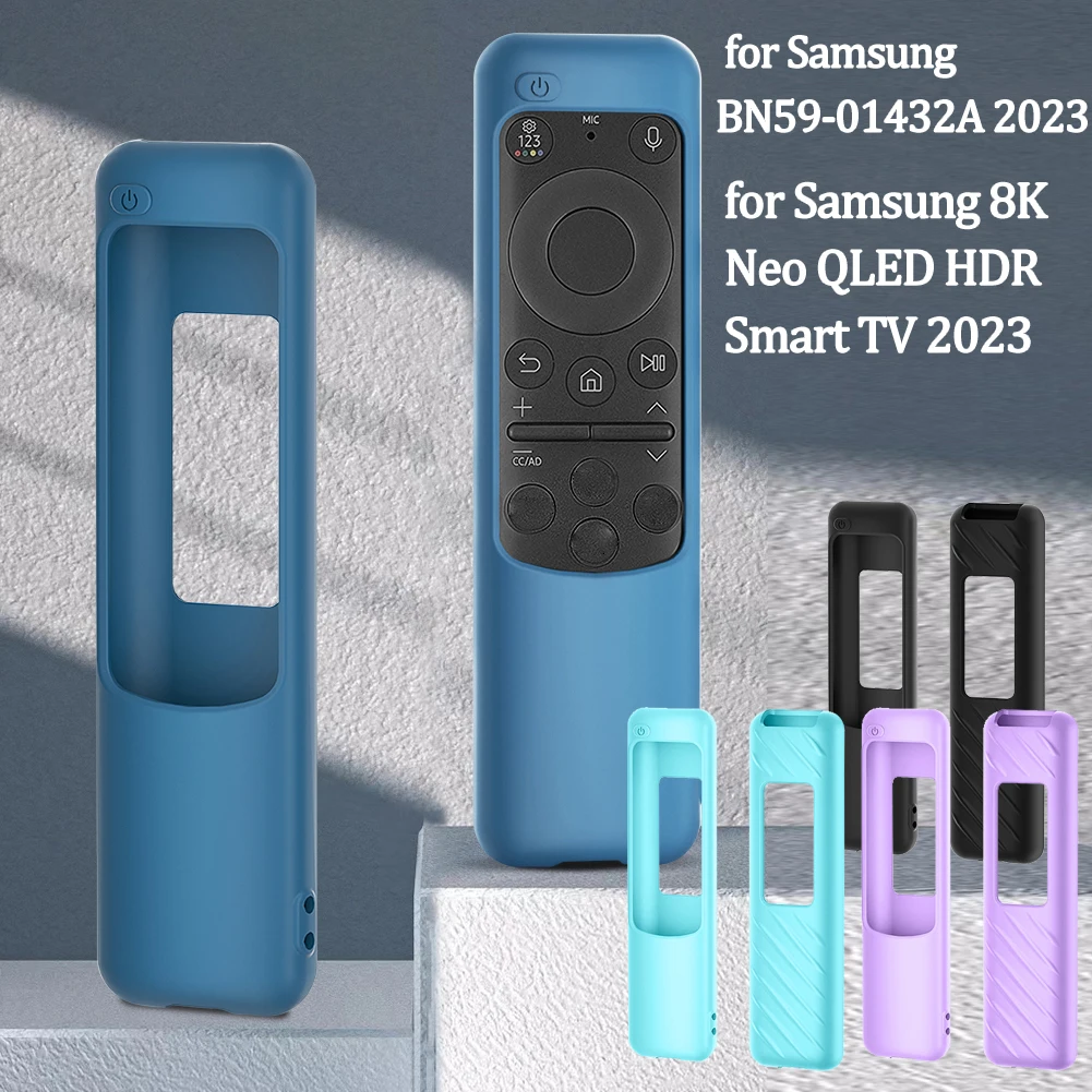 Custodia In Silicone Per Samsung 8K Neo Qled Hdr Smart Tv 2023 Custodia Protettiva Antiurto Per Telecomando Per Samsung Bn59-01432A 2023