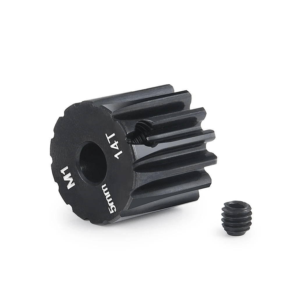 TRINOOD Stahl Metall Ritzel Motor Getriebe M1 5mm 11T 12T 13T 14T 27T 28T 29T 30T für 1/8 1/10 RC Modell Auto Buggy Lkw Motor Teile – Detail 7