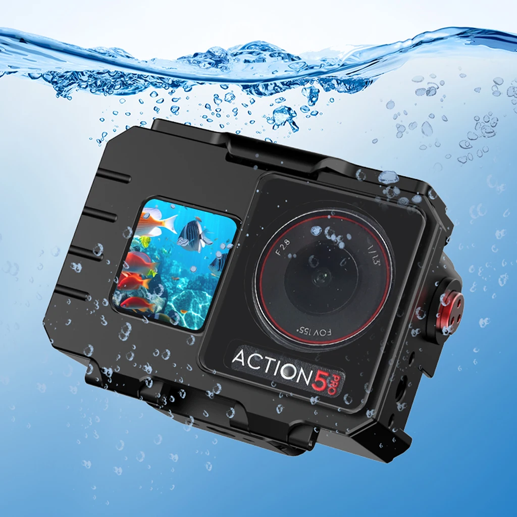 Achetez un étui de plongée pour GoPro HERO, dos transparent avec accès à l'écran tactile