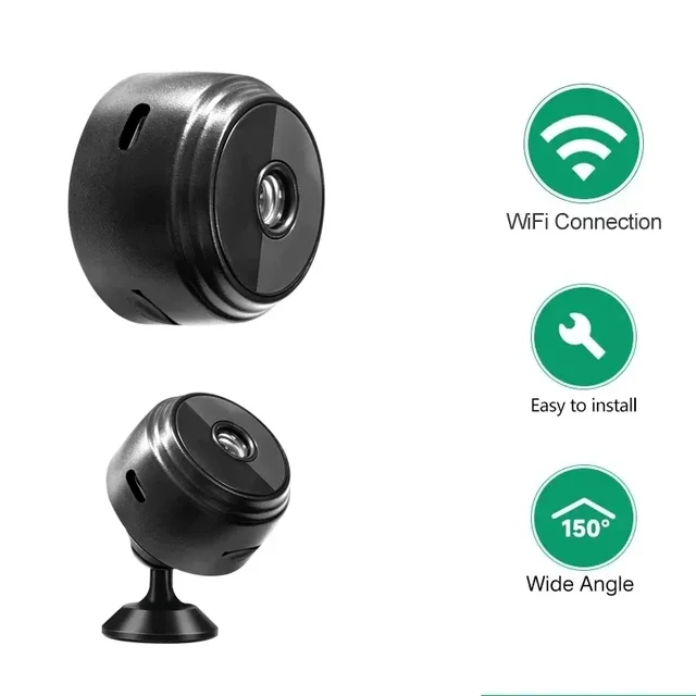 A9 Mini HD 720P Smart Home Security Camera with WiFi and Remote Monitoring Capability 4