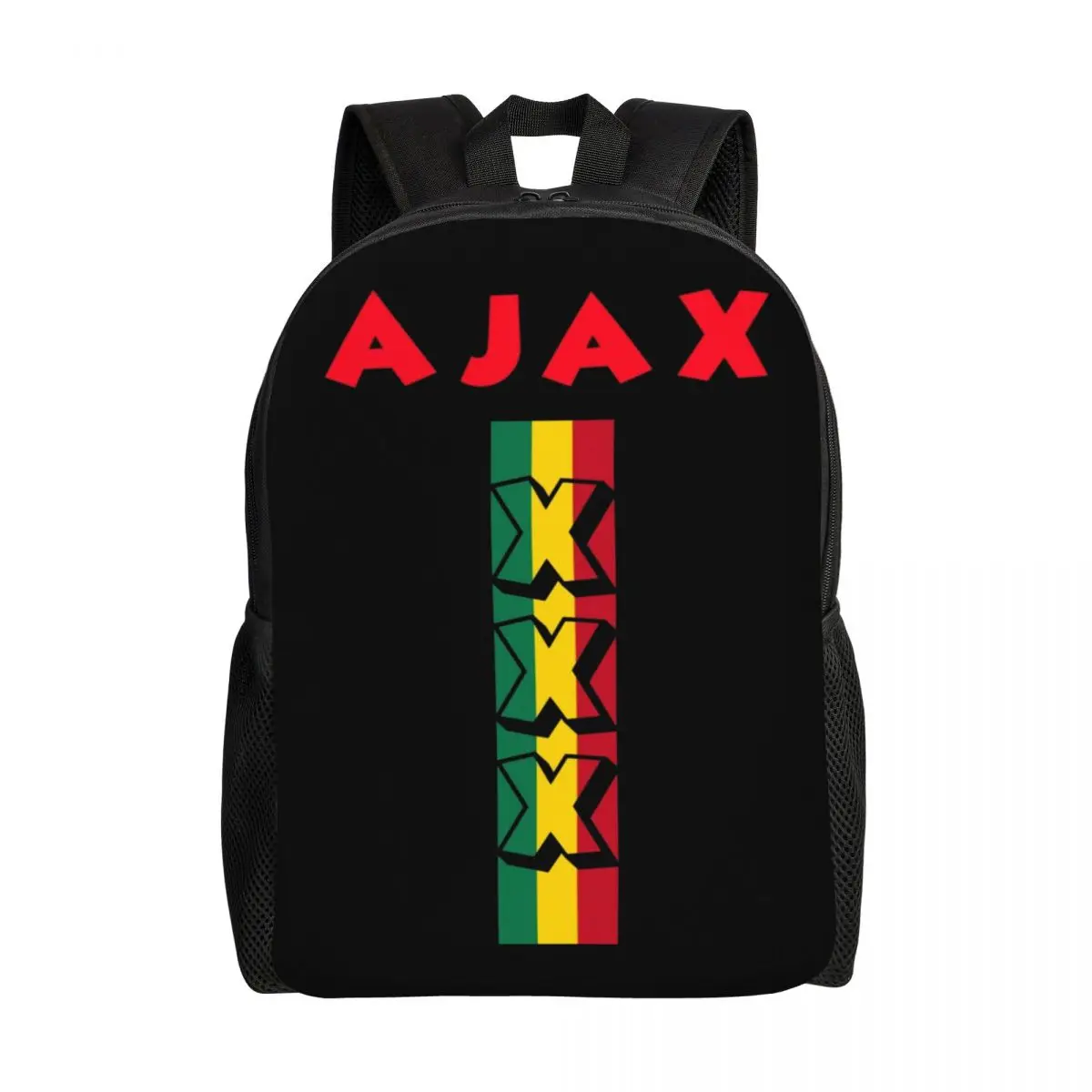 Customized Football Ajax Bobs Marley Backpack Men Women Fashion Bookbag For School College Three Birds Bags