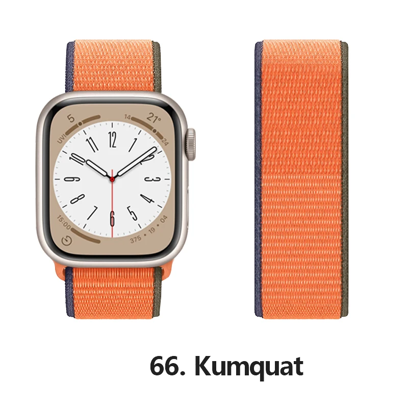 Versatile Nylon Loop Watch Band Bracelet in Various Sizes