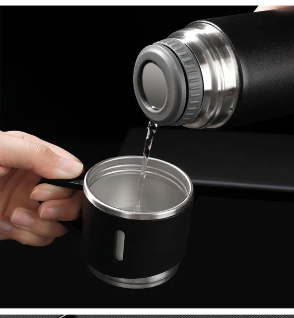 VEVOR 65/110 Cups Stainless Steel Coffee Thermos Urn Commercial Hot Water  Dispenser for Camping Fast Brewing Easy Cleaning - AliExpress